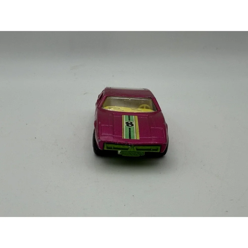 Vintage Matchbox Lesney No. 32 Maserati Bora Magenta Pink Made in England